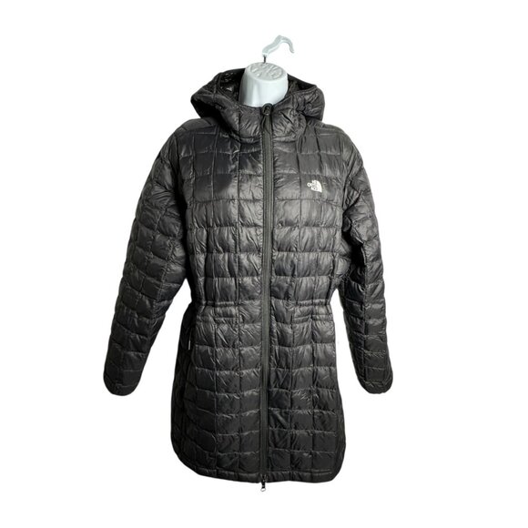 The North Face Women’s ThermoBall Eco Hooded Parka Black Size XL Authentic - Picture 1 of 10